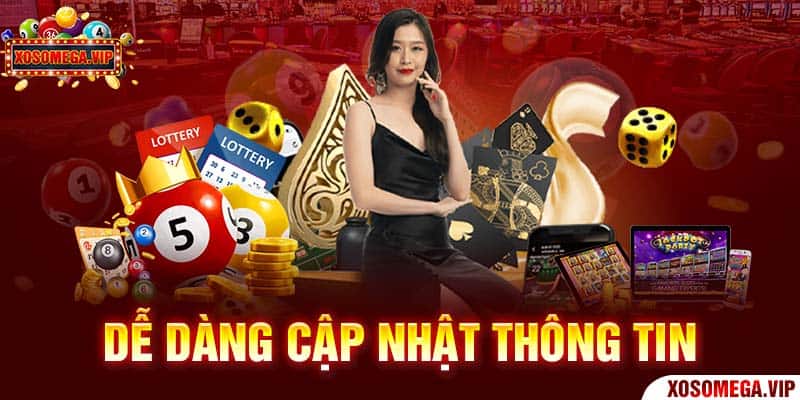 Dễ dàng cập nhật thông tin