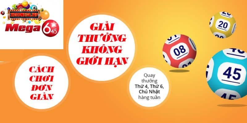 Cơ cấu giải của xổ số điện toán 6/45