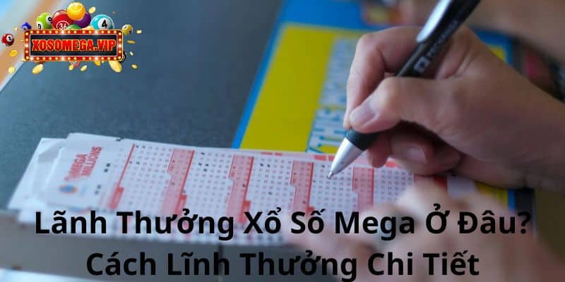Lãnh Thưởng Xổ Số Mega Ở Đâu? Cách Lĩnh Thưởng Chi Tiết