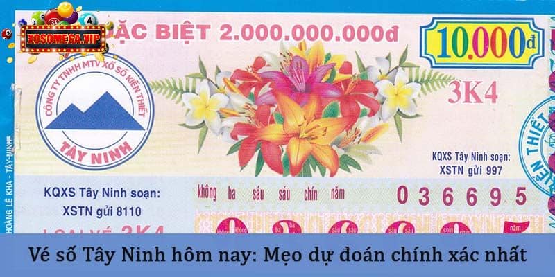 Vé Số Tây Ninh Hôm Nay: Mẹo Dự Đoán Chính Xác Nhất